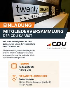 Mitgliederversammlung